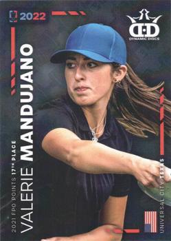 2022 Disc Golf Pro Tour #17 Valerie Mandujano Front